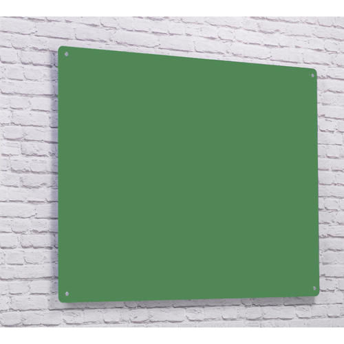 Green Glass Writing Board