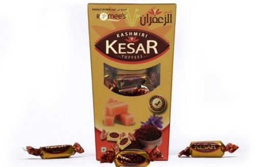 Kesar Flavor Soft Toffee Pack Size: 50 Pcs