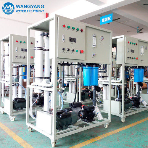 Semi Automatic Marine Reverse Osmosis Seawater Desalination Water Treatment Equipment