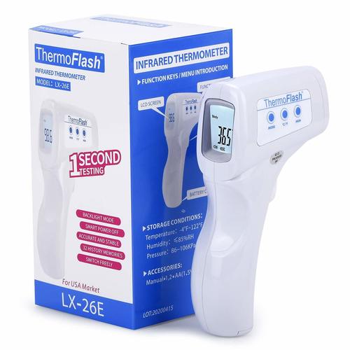 Visiomed - VMLX26E ThermoFlash Non-Contact Infrared Thermometer