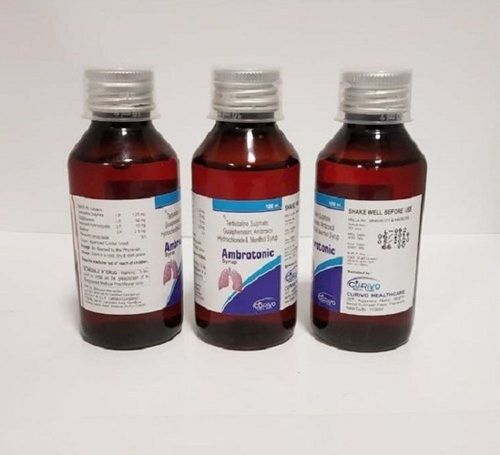 Ambroxol, Terbutaline, Guaiphenesin And Menthol Syrup General Medicines