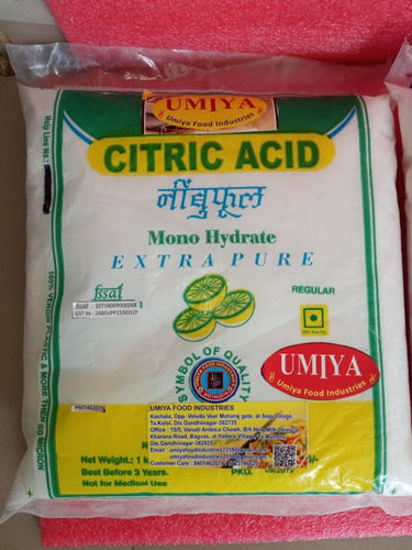 Citric Acid Application: T