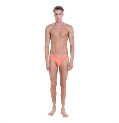 Orange Mens Fanboy Style Brief