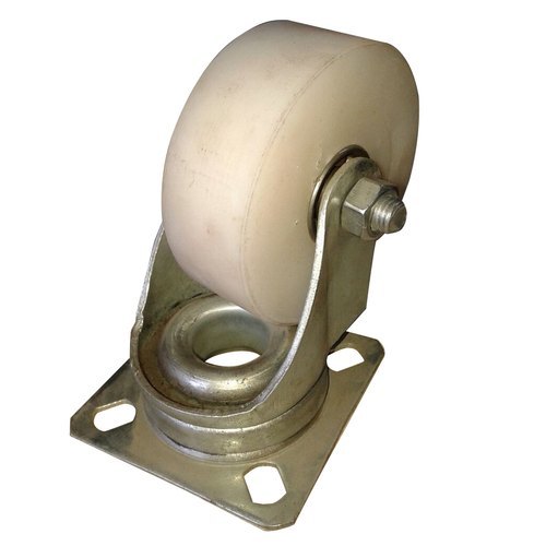 Multicolor Mild Steel Eyelet Caster Wheels