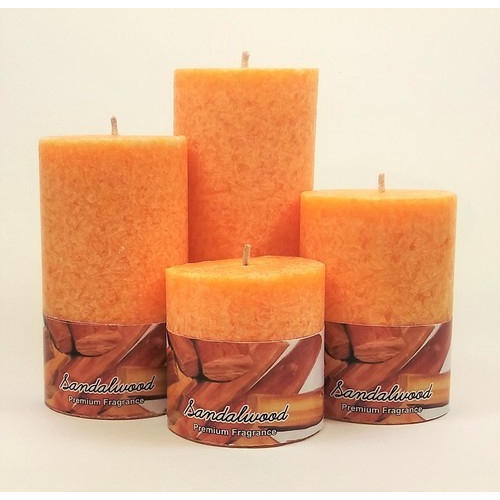 Aromatherapy Organic Soy Wax Scented Sandalwood Candles