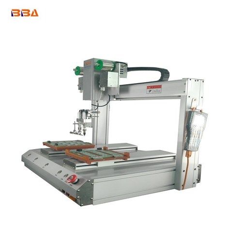 Silver Auto Soldering Wire Machine With Soldering Dispenser