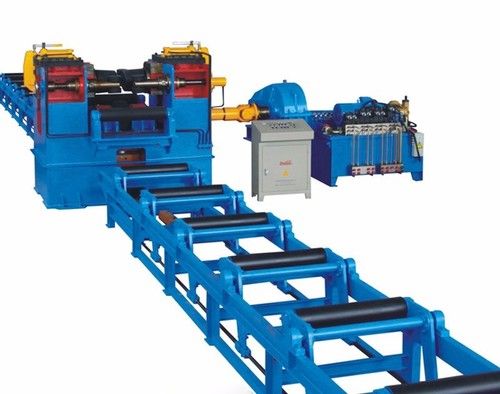 Construction Equipment Automatic H-Beam Flange Hydraulic Straightening Steel Making Machine