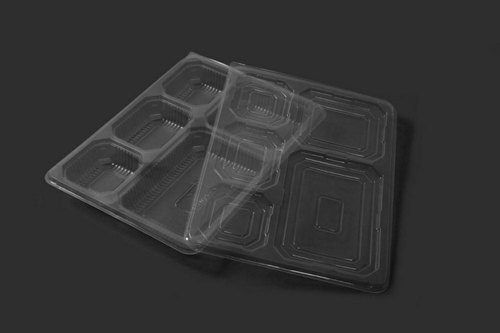 Disposable Plastic Meal Tray 5 Cp Application: Event