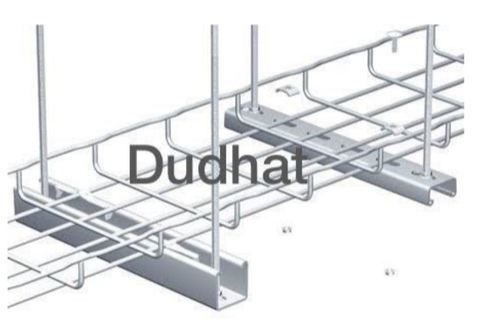 Hot Rolled Wire Mesh Cable Trays Side Rail Height: 50-200 Millimeter (Mm)