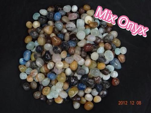 Multicolored Mix Onyx Pebbles