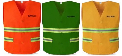 Sleeveless Polyester Reflective Vest