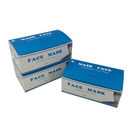 Custom Face Mask Corrugated Packaging Boxes