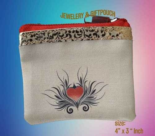 Fine Finished Jewelry Pouch