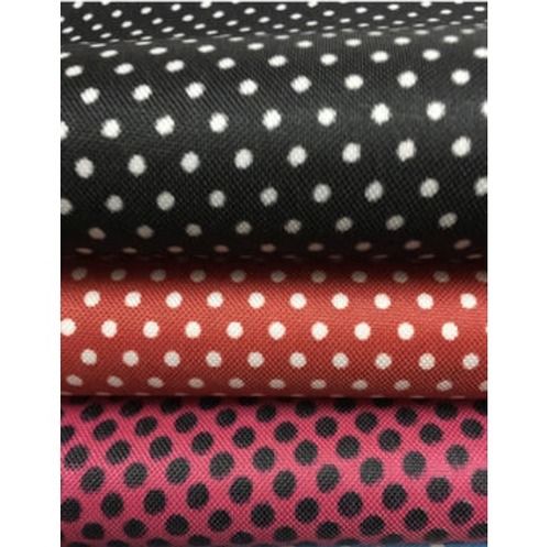 Various Polka Dot Pvc Coating Fabric