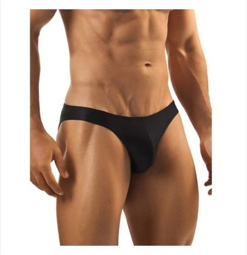 Bamboo Fiber Sweat Resistant Ultra Soft Black Spandex Mens Cotton Brief