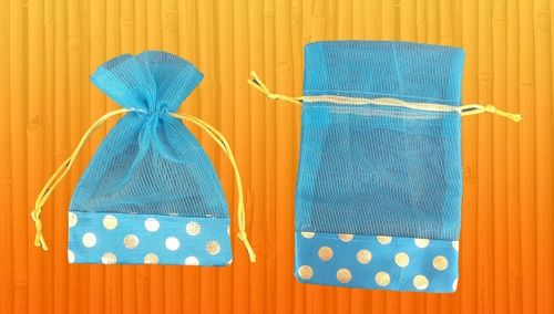 Transparent Tissue Potli Bags