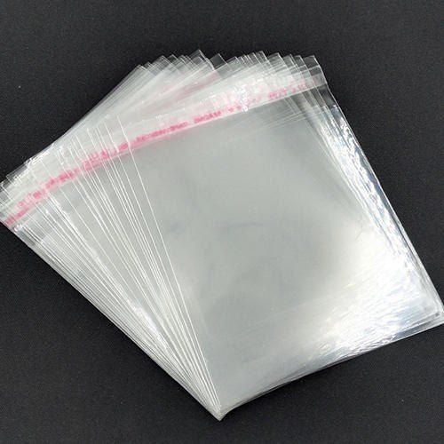 Transparent White Poly Bag