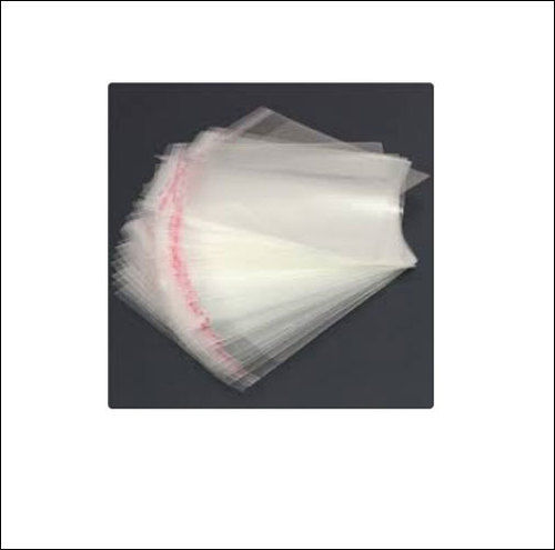 Transparent White Popp Poly Bag