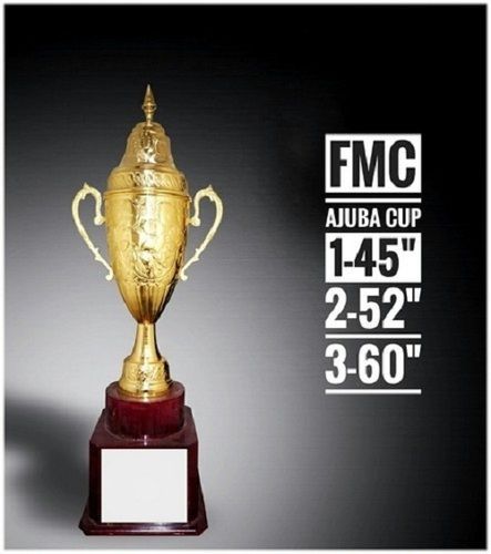 Various Colors Gold Plated Trophy Ajuba Cup