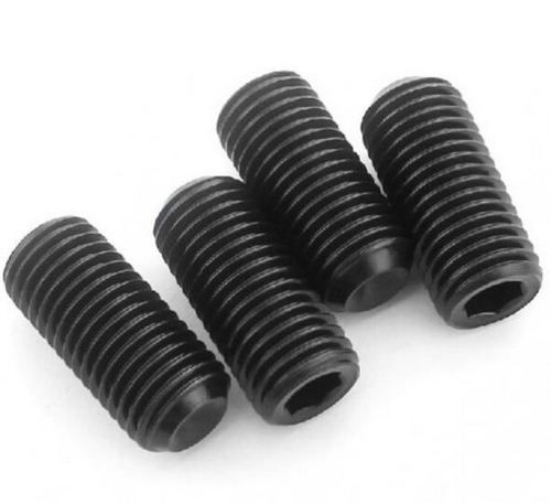 Black Steel Grub Screw