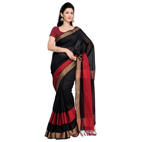 Multicolor Designer Cotton Silk Saree