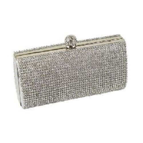 White Evening Clutch Bag For Ladies