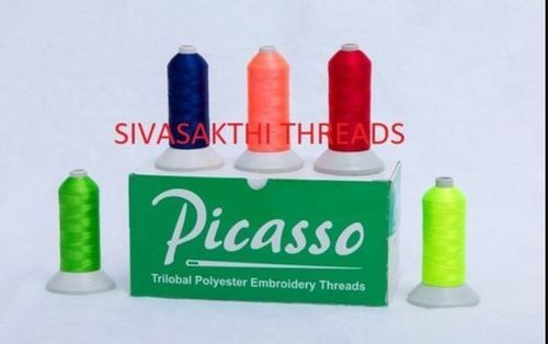 Light In Weight Picasso Polyester Embroidery Threads