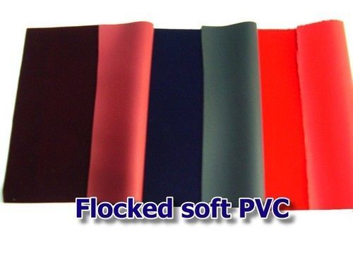 Flocked Soft Pvc Sheeting Films Thickness: 0.08-0.25 Millimeter (Mm)