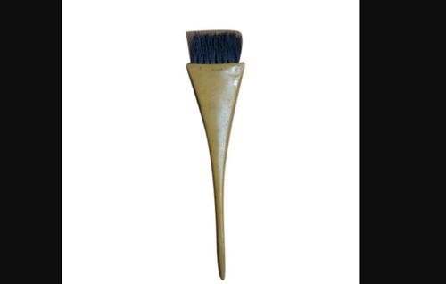 Brown Hardwood Hair Dye Brush