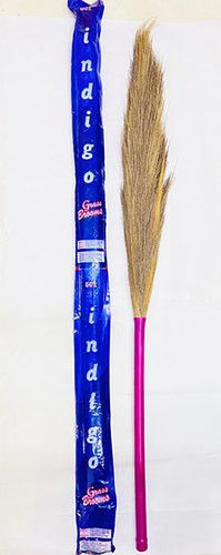 Plastic Handle Grass Broom