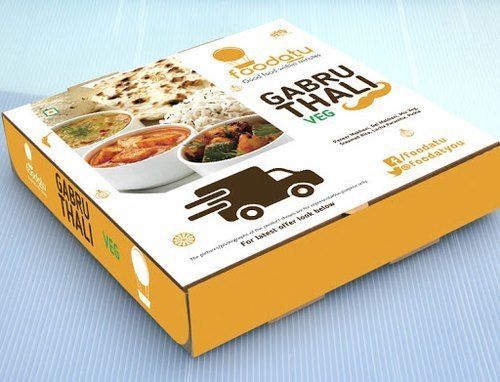 Paper Printed Meal Packaging Box