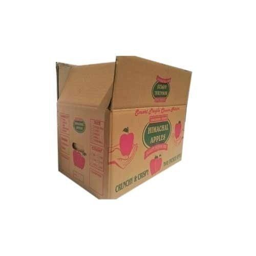 Square Shape Fruit Packaging Printed Carton Box