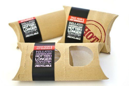 Brown Color Food Packaging Boxes