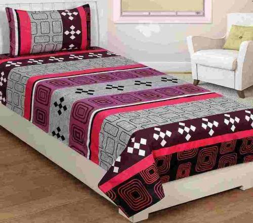 Multicolor Designer Single Bed Sheet