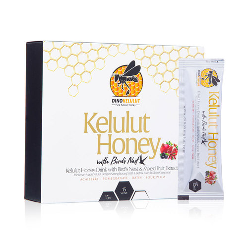 Dino Kelulut Stingless Bee Trigona Honey Birds Nest with Mixed Fruit Extract