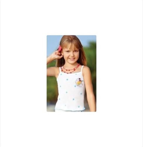 Girls Dot Printed Vest