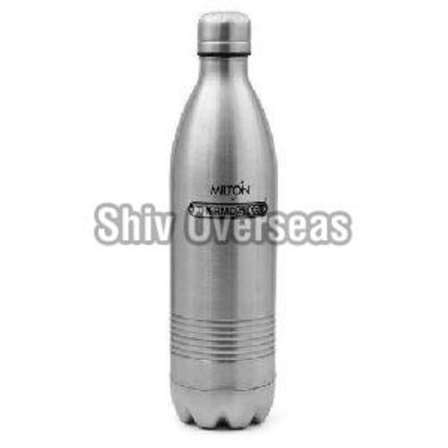 steel milton water bottle