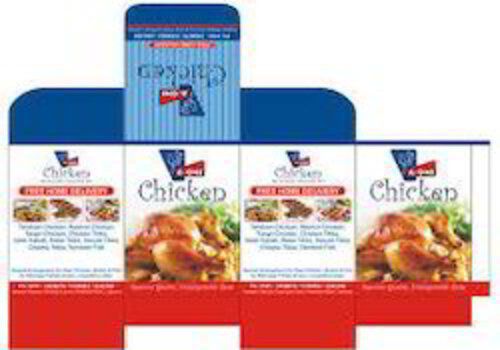 Printed Chicken Packaging Boxes