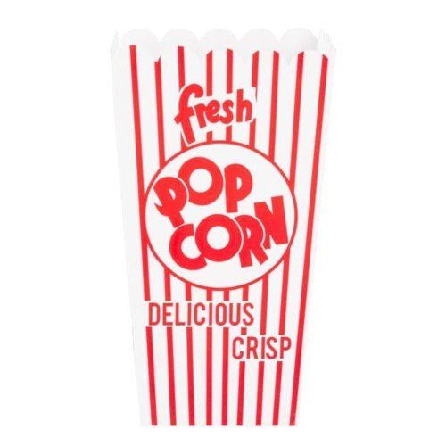 Glossy Lamination Printed Disposable Popcorn Box