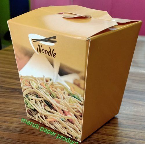 Printed Paper Noodle Box