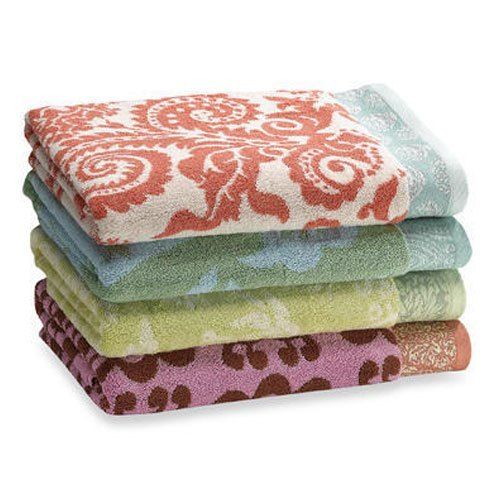 Smooth Finish Printed Bath Towel