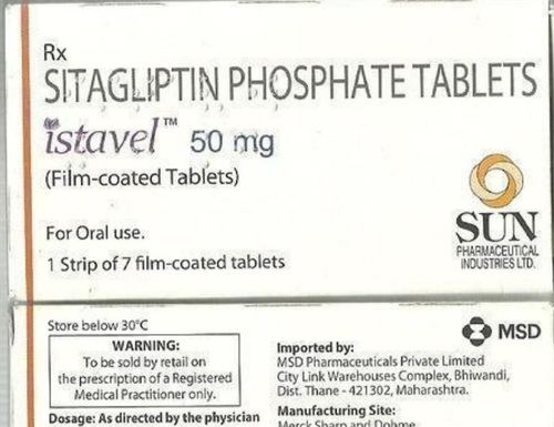 50 Mg Sitagliptin Phosphate Tablets General Medicines at Best Price in ...