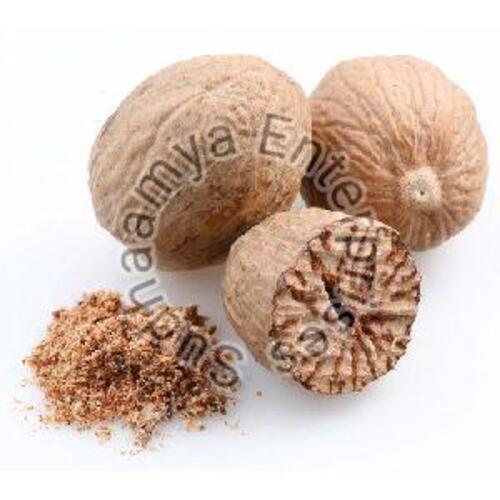 Brown Dried Nutmeg For Cooking