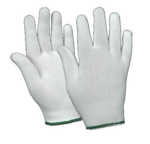 White Cotton Knitted Multipurpose Hand Gloves