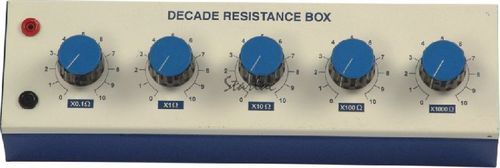 Blue And White Dial Type Resistance Box