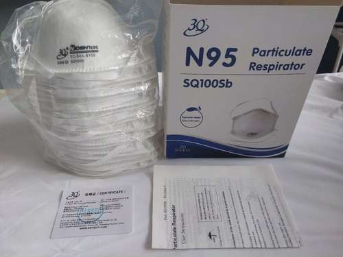 3Q N95 Sq Niosh Particulate Respirator Face Mask Gender: Unisex