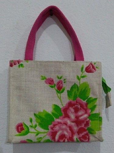 Environmental Friendly Printed Jute Bag