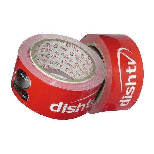 Printed Adhesive Tape - Color: Red