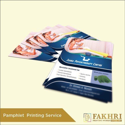 Custom Pamphlet Printing Service