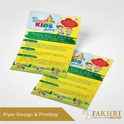 Flyer Design and Printing Services - A4 Size